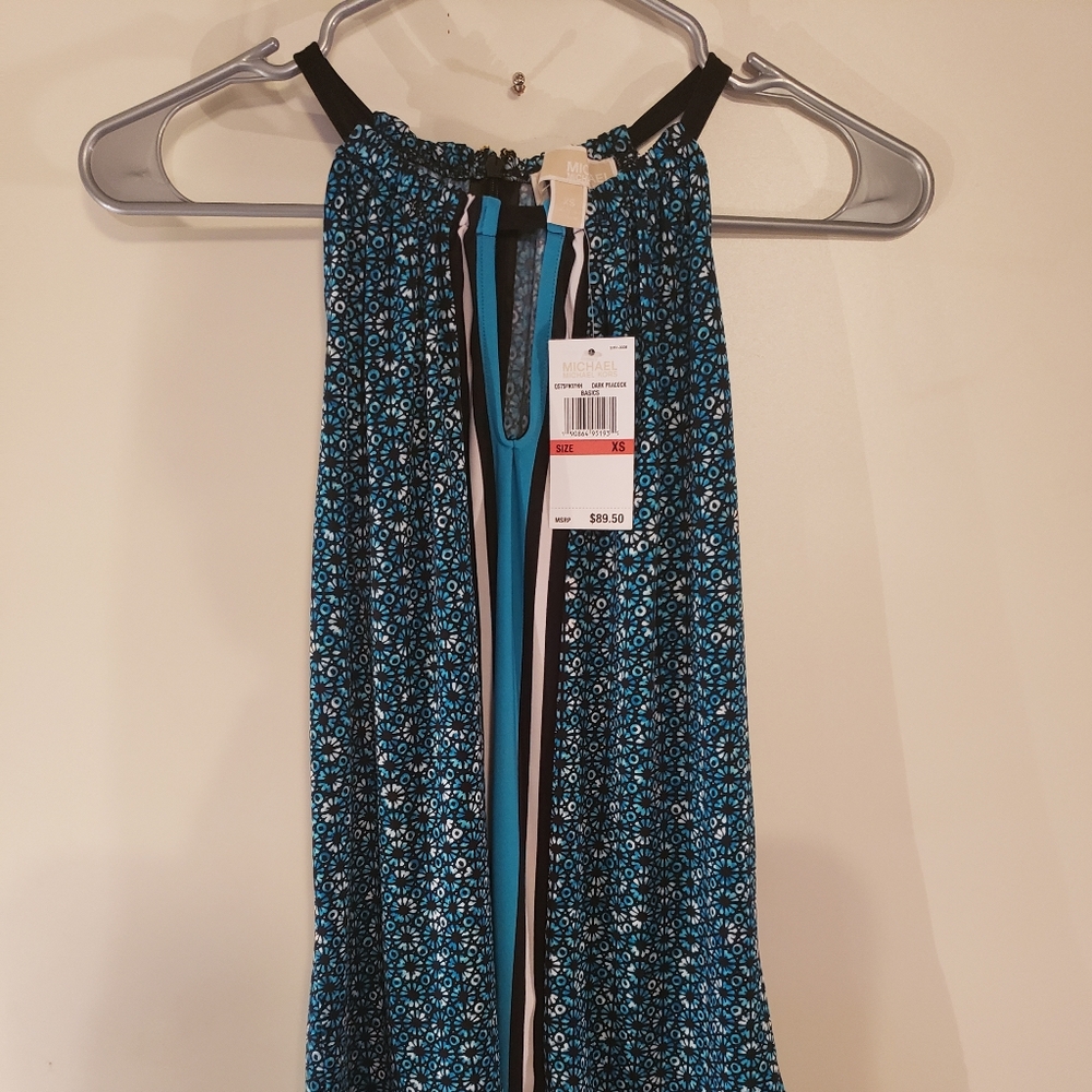 Blue tank